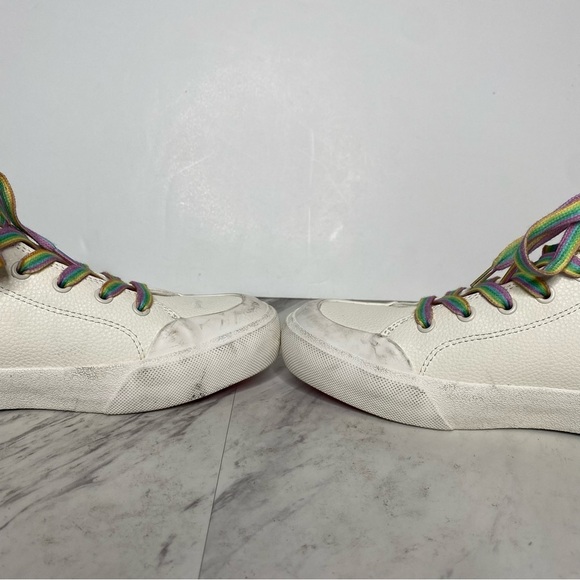 Dolce Vita Brycen Trevor Project High Top Sneaker 6 1/2 - Picture 6 of 15
